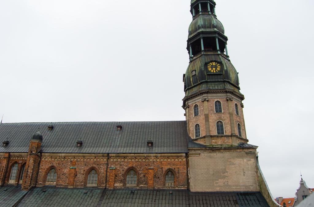 City Inn Riga Apartment, Old Town Panorama View With Parking Bagian luar foto